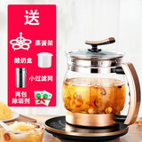 和庭全自动养生壶2.5L大容量加厚玻璃多功能烧水壶黑茶器煮花茶壶 2.5L小礼品+过滤网