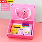 唯美印记毕业礼物幼儿园儿童生日伴手礼送全班分享小朋友实用趣味小玩具 粉色恐龙礼盒A款包好发货【京】