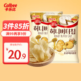 卡乐比（Calbee）薯片 海太蜂蜜黄油奶酪味60g*2 薯条 韩国进口 休闲零食膨化食品