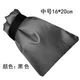浩胜水龙头防冻套冬天神器保护套铝箔布保温防冻水管水龙头冬季保暖 透明 中号黑色(16*20)