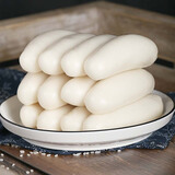 楼茂记 宁波特产水磨年糕 手工白年糕条 中华老字号 圆头年糕2500g（5斤）