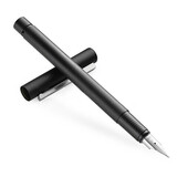 LAMY(LAMY)钢笔 CP1匹敌系列 磨砂黑黄铜黑漆杆墨水笔 单只装 德国进口 EF0.5mm送礼礼物