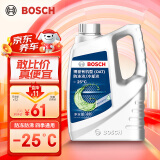 博世（BOSCH）有机型(OAT)发动机冷却液通用型汽车防冻液 冰点-25℃ 4L（绿色）