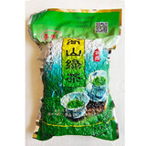 蟒岭2025年商南绿茶陕西茶叶绿茶秦岭高山云雾日照春茶炒青板栗香新茶 高山绿茶绿袋250g