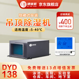 德优匠工业吊顶管道式除湿机隐藏安装抽湿机地下室吸顶式专业设备 138L/天 -DYD
