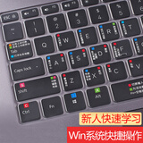 美克杰 华为matebook14键盘膜d14D16GT14荣耀笔记本电脑键盘保护膜16系统快捷键五笔 window系统快捷键 华为matebook14 酷睿Ultra【24款】