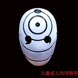 白面具带土cos 带土面具阿飞火影忍者宇智波白树脂塑料面具暗部 新火影世界-带土