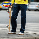 Dickies874经典款工装裤男女同款直筒休闲长裤复古回潮易穿搭裤子 深海军蓝 （腰部修身 卡码建议拍大） 36