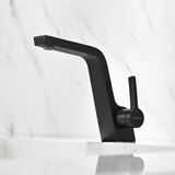 科勒全铜水龙头冷热浴室面盆台盆台上盆洗手盆时尚龙头枪灰色黑色 雅黑色+60CM的进水管2根