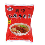 龙潭老北京密云龙潭方便面海鲜香辣牛肉红烧牛肉干吃面北京火锅面整箱 红烧牛肉【24袋】