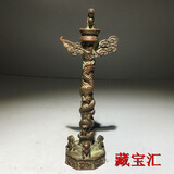 农村收来老物件中华华表天安门神龙护主招财貔貅狮子摆件古董旧货