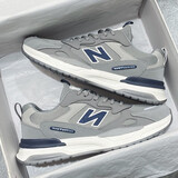 ION ZEA鼎级莆田鞋夏季男鞋百搭运动鞋男跑步鞋男秋夏季N休闲鞋经典复古 灰色（潮流色系） 42