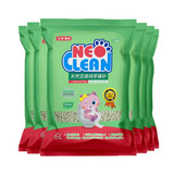 天净（NEO CLEAN）NEO天净植物豆腐猫砂绿色环保大颗粒结团猫咪猫沙 绿茶*6包