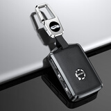 2020款沃尔沃钥匙套XC60 S90 S60L S80L XC90 V90钥匙扣19款车钥匙包高档 深空灰+五金扣