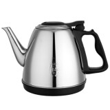 茶吧机电茶炉专用水壶1.2升大号电热烧水壶茶盘水壶单个水壶配件壶茶吧机玻璃保温泡茶壶乐叙 201平盖水壶（四环）1升