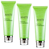 采诗芦荟保湿洁面乳清洁洗面奶女男士学生 3支/120g