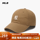 MLB帽子男女四季软顶棒球帽休闲运动鸭舌帽美拉德3ACP7701N-50BGD-F