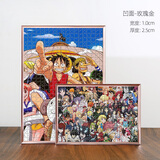 维佳框业铝合金拼图相框装裱1000片500块画框挂墙300平图框架定制70x50x75 凹面款-玫瑰金 1000片拼图框(50*70cm)+拼图胶