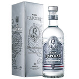 沙皇伏特加礼盒装40度 俄罗斯Russia原瓶进口洋酒 银500ml*1瓶