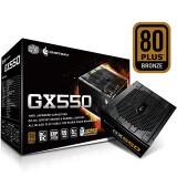 酷冷至尊(CoolerMaster)额定550W GX550游戏电源 80PLUS铜牌/单路12V/SRC+DC2DC架构/全日系电容/电脑组件