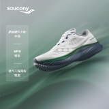 Saucony索康尼菁华15跑鞋男轻量缓震透气专业运动训练运动鞋Kinvara 15 白灰230 43