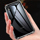 奥多金 适用苹果手机壳 硅胶全包气囊防摔保护套透明软壳iPhone手机套 苹果XR(6.1屏)