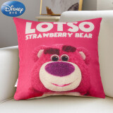 迪士尼（Disney）抱枕靠枕靠垫沙发床头腰背垫汽车办公室午睡方形草莓熊45*45cm