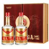 五粮浓香五粮液仙林生态酒业有限公司 商务宴请送礼酒水 高度酒 52度 500mL 2瓶 龙虎养生一号礼盒 高度酒