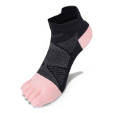 TFO 五指户外袜 低帮徒步袜运动跑步分趾袜子2202401 女款浅粉红色