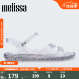 Melissa（梅丽莎）女士罗马复古时尚舒适运动镂空凉鞋33571 水晶色 5（35-36码）