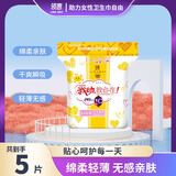 安好【福利】便携装旅行装卫生巾日夜组合超薄透气防漏姨妈巾无感棉柔 棉柔 245mm 5片
