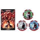 万代（BANDAI）中文版 泽塔奥特曼系列 升华器 变身器 奥特勋章 儿童玩具 小陆卡牌与勋章套装 47621中文版