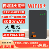 潮芙鸟随身wifi6无限流量2025款免插卡可移动wifi5ghz路由器便携式4G高速无线wifi全国通用流量无需预存 WiFi6+提速899%【超强信号】+领1500G