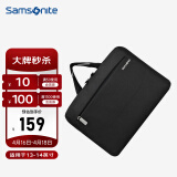 新秀丽（Samsonite）电脑包手提男女14英寸单肩斜跨包商务公文包学生笔记本电脑包BP5