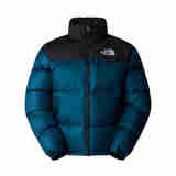 北面（The North Face）男士羽绒服1996 Retro Nuptse 经典复古微标轻量薄款防风男士夹克 蓝色 S