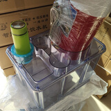 康路源车载饮水机24v大货车专用热水器智能加热器冷热电热杯烧水壶 24V红色按键数显19L三孔水箱底座