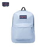 JANSPORT杰斯伯书包轻便双肩包男女旅行包简约背包电脑包学生校园 4QUT7G7雾霾蓝-侧边袋