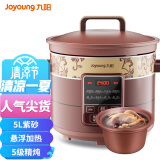 九阳（Joyoung）电炖锅电炖盅5L大容量紫砂 预约电砂锅大功率 陶瓷煮粥煲汤锅DGD50-05AK