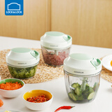 乐扣乐扣（LOCK&LOCK）多功能手动料理器 厨房拉蒜器绞肉机蔬菜切碎器 婴儿辅食搅碎机 CKS316-650ml