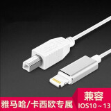 原焋 苹果OTG转换MIDI线USB to host转接头iPad连接线雅马哈罗兰电钢琴电子琴 卡侬美奇珠江卡西欧百灵达艾茉森JBL电子鼓乐器