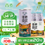 青麦（QINGMAI）啤酒 精酿啤酒 原浆 白啤14度1L*6桶 国产啤酒整箱装 青岛特产