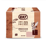 双灯本色柔韧压花卫生纸200张 (400层）10包 200张*10包