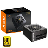 骨伽 GEX 750金牌全模组台式电脑电源 额定功率750W (80PLUS认证/日系电容/智能温控)