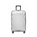 新秀丽（Samsonite）万向轮贝壳箱拉杆箱密码锁行李箱旅行箱CS2白色25寸情人节礼物