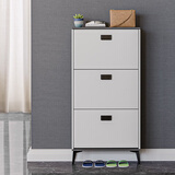 雅美乐鞋柜家用门口 三门简约超薄翻斗玄关走廊入户门厅放鞋柜