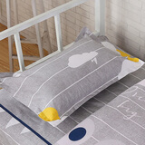 柳伊（Liuei）纯棉单人枕套学生宿舍信封式成人家用加大枕头套全棉一只装枕芯套 大眼睛 纯棉 40cmX60cm