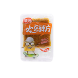 辣典欢乐系列散称小包装鞋底豆皮辣丝辣片豆筋辣棒江西特产休闲小零食 【香辣味】欢乐辣片500g