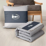 醉米（ZUIMI）汽车抱枕被头枕腰靠两用午睡可折叠空调被多功能沙发办公室带车标 比亚迪 抱枕被 一只装50×50展开150×200cm绗缝