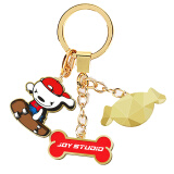 JOY STUDIO JOY钥匙扣（滑板款） 创意卡通钥匙挂件汽车钥匙圈背包挂饰