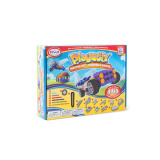 光华玩具（POPULAR PLAYTHINGS）竹节棍积木玩具男孩3-6岁幼儿园儿童早教汽车建筑立体拼插模型 90006机械竹节棍141片